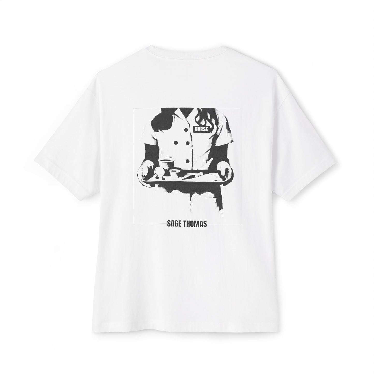"SICK!" Cover art Unisex Oversized Boxy Tee