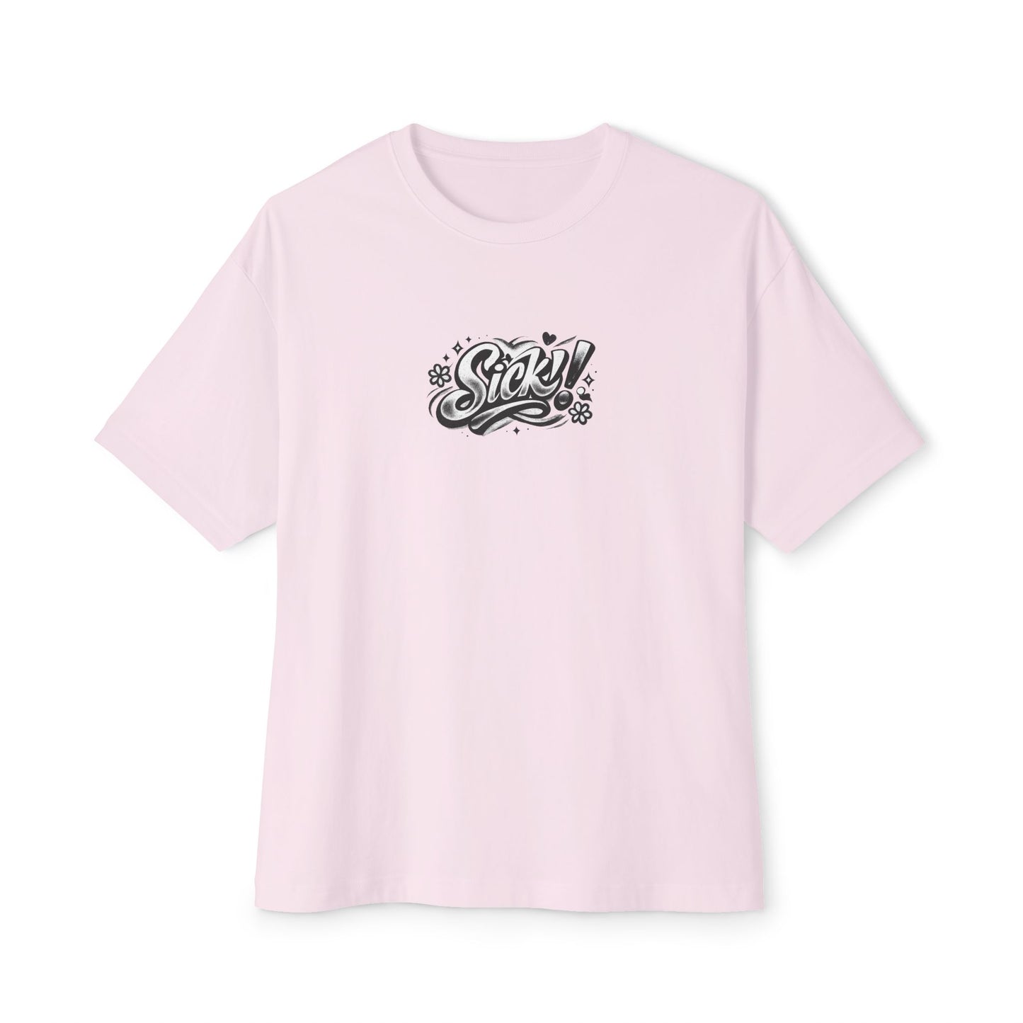 "SICK!" Cover art Unisex Oversized Boxy Tee